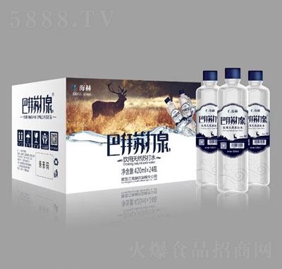 �Ͱ��K��Ȫ�����Ȼ�K��ˮ420mlX24ƿ