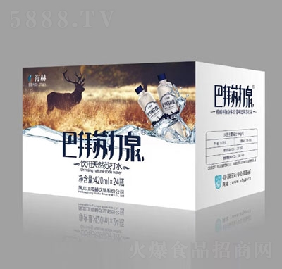 �Ͱ��K��Ȫ�����Ȼ�K��ˮ420mlX24